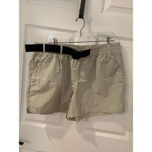 FLX Belted Shorts Casual Activewear Pockets Lightweight‎ XL